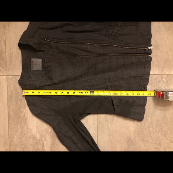 Sandwich Grey Linen Jacket - Picture 6 of 8